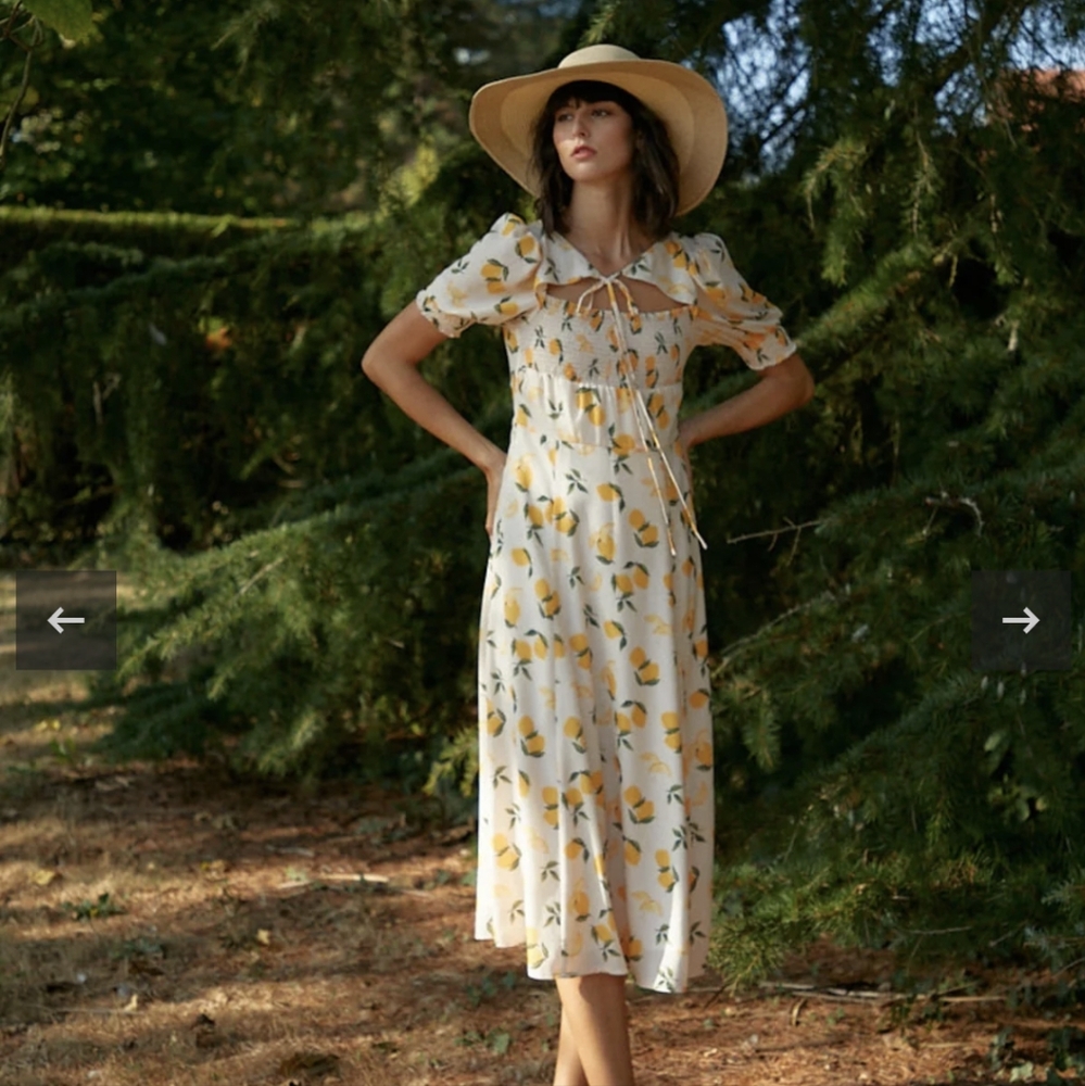 Quanta Du Soleil Lemon dress